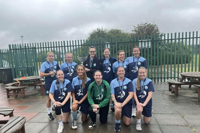 Scarborough Sirens women's football team dug deep for their first win at Catterick Village Rose