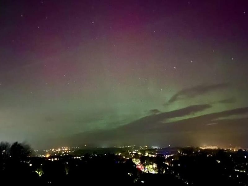 Cienna Francesca took this photo over Scarborough at 10pm.