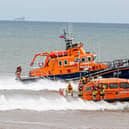 Photograph is of both the Bridlington and Humber Lifeboats on exercise earlier this year. Image: RNLI/Mike Milner