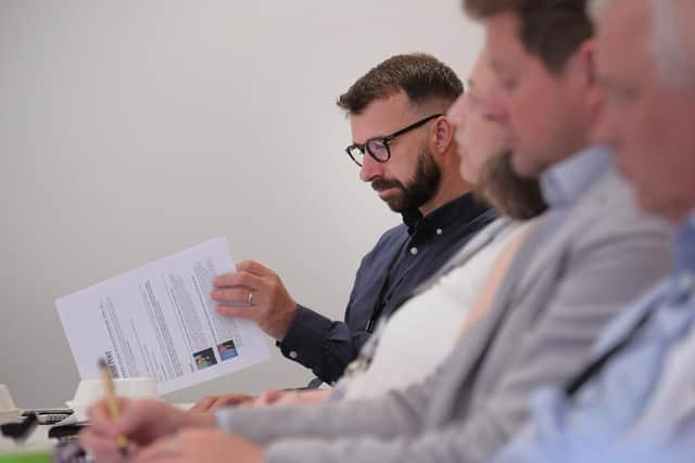 The Made Smarter RoundTable Business event at Scarborough CU with The Yorkshire Post .