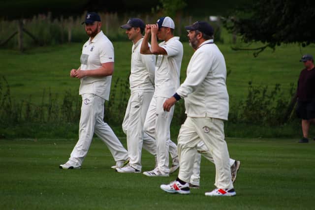 Wykeham 2nds in fielding action earlier this season.