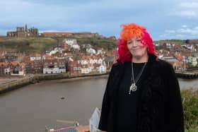 The artistic director at Flash Company Arts, Rebecca Denniff, who is helping to organise The Living on the Edge of the World festival in Whitby.