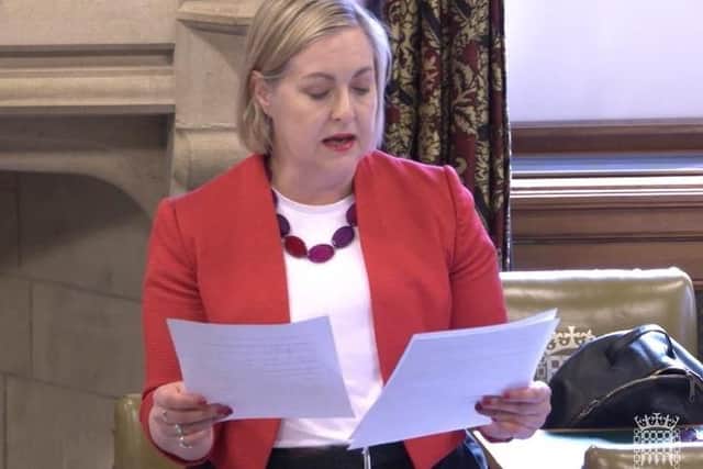 Ms Hume speaks on endometriosis in a Westminster Hall debate