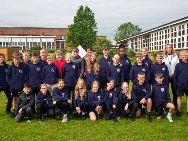 Newby and Scalby School, Mrs Sutton's class.