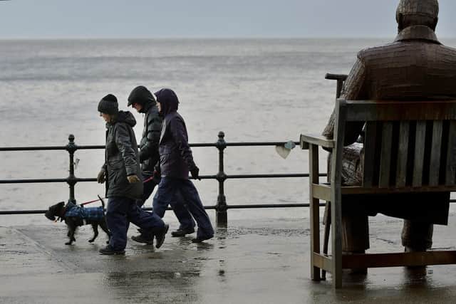 Though showers are expected, harsh weather is expected to ease up. Picture: Richard Ponter