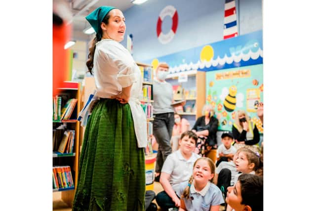 The theatre group will be working with ten classes from primary schools in Bridlington which will include special trips Bridlington Spa and North Bridlington Library. Photo: Stew Baxter