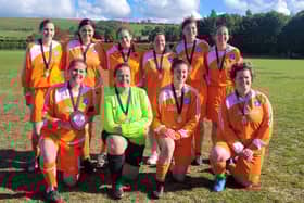 The Heslerton Ladies Recreational team were Plate Winners on the day versus York RI