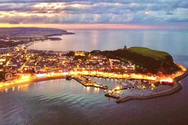 Scarborough at twilight!