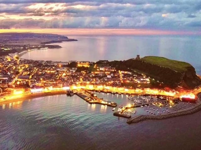 Scarborough at twilight!