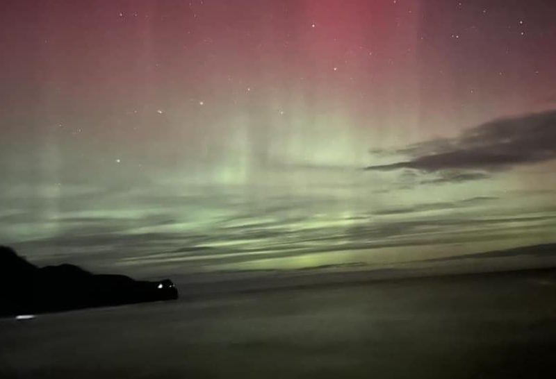 Sandsend seafront, free from light pollution, made for a great place for Laura Guy to take this photo.