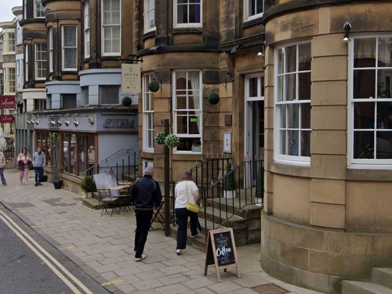 Seven Coffee House, located on York Place, received 3 votes.