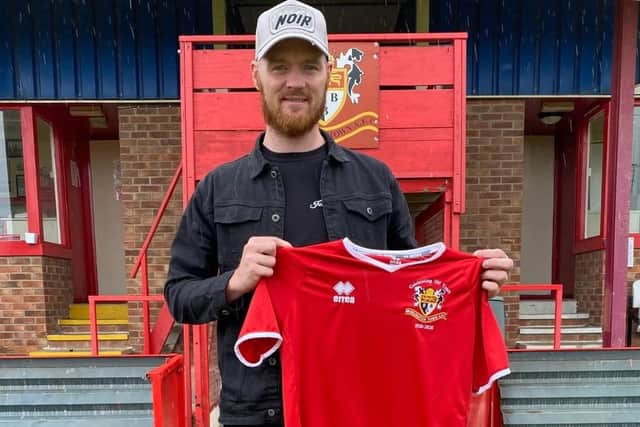Mike Thompson is hoping to get his second spell at the club underway at home to Bishop Auckland.