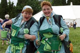 Green Fingered Gals, who will be performing at the Scarborough Streets festival. picture: Nick Brunger.