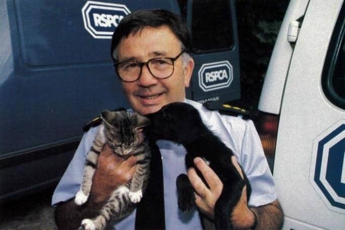 Retired RSPCA inspector Brian Oxley.
