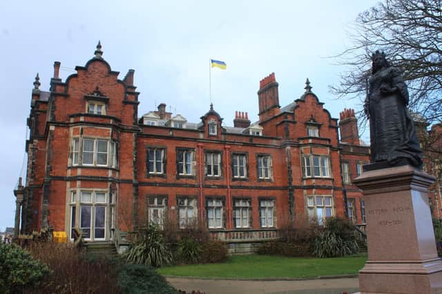 Scarborough Town Councillors have marked the first anniversary of the war in Ukraine