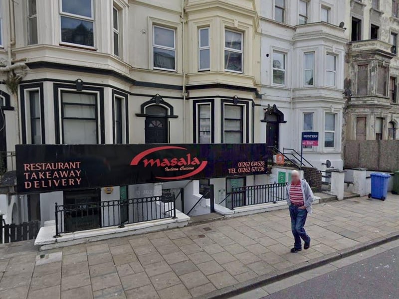Masala is located on Marlborough Terrace, Bridlington. One Tripadvisor review said "I had a super meal at Masala tonight. It was highly tasty and very quick and friendly service. The positive reviews are well deserved."