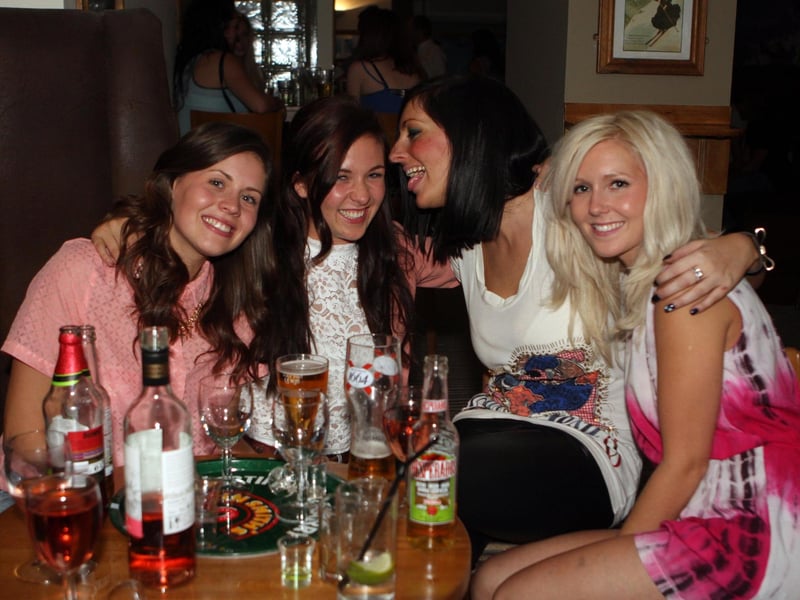 Kayleigh, Laura, Kiki and Gee having fun in Klosters