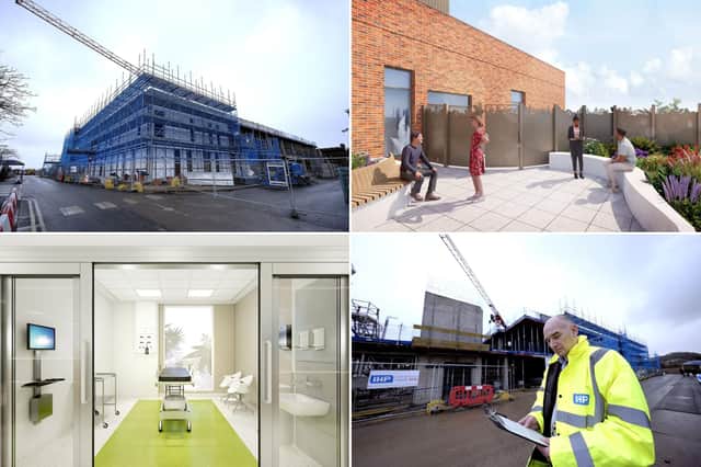 Construction of the new Urgent and Emergency Care Centre is well underway at Scarborough Hospital