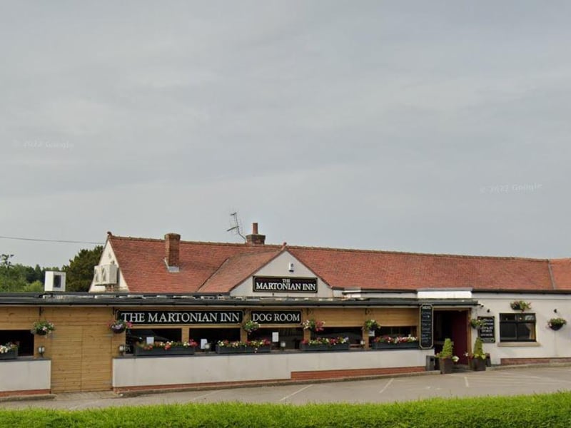 The Martonian Inn is located on Jewson Lane, Bridlington. One Tripadvisor review said "As usual - ace. Can't say anything else. Good and service combined. Never been any different. Our favourite."