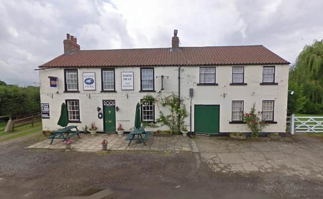 The former White Swan pub in Thornton-le-Clay - Image: Google Maps