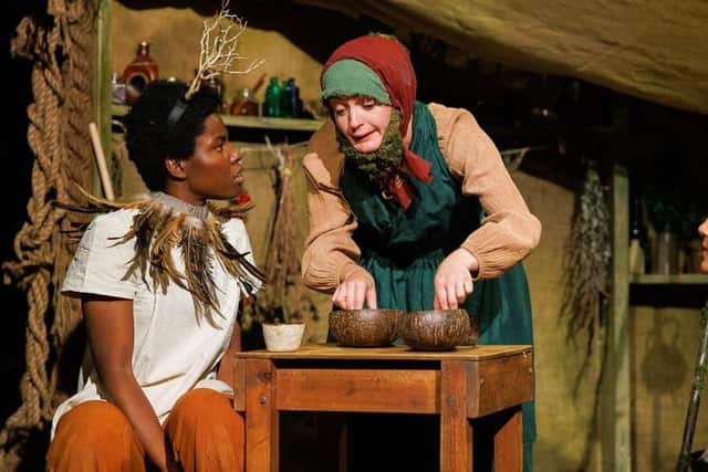 Fran Burgiyne, Farrell Cox and Becca Bindang in Atom and Luna which is heading to the Stephen Joseph Theatre in Scarborough