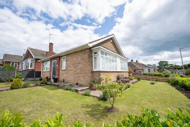 This two bedroom and one bathroom bungalow is for sale with eXp World UK with a guide price of £280,000.