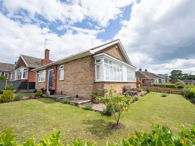 This two bedroom and one bathroom bungalow is for sale with eXp World UK with a guide price of £280,000.