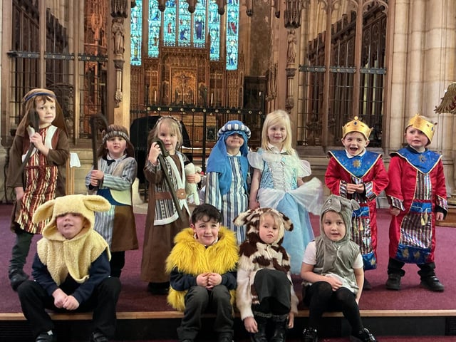 West Cliff School reception (Puffin) class.