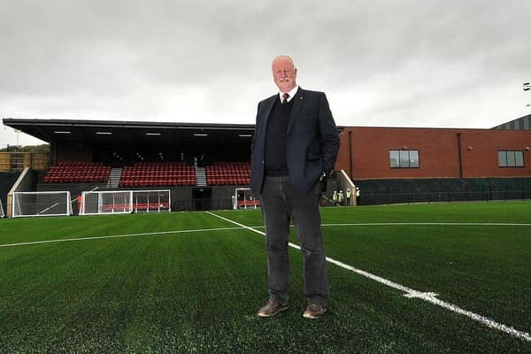 Scarborough Athletic chairman Trevor Bull.