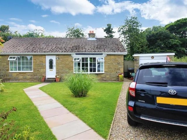This two bedroom and one bathroom detached bungalow is for sale with CPH Property Services at a guide price of £295,000