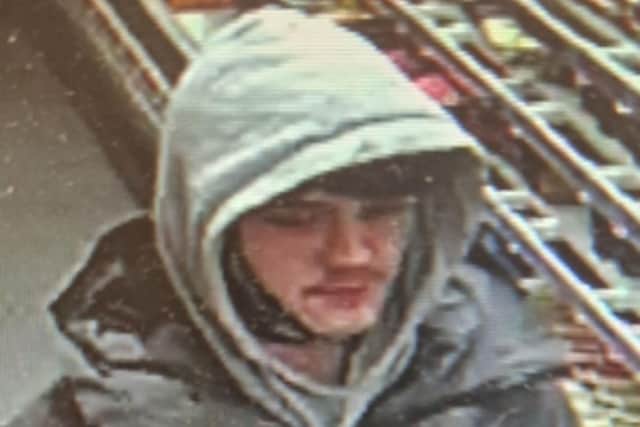Police have released a CCTV of a man they would like to speak to