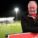 Scarborough Athletic chairman Trevor Bull sent the 10 Brackley Town fans a pint each at Tuesday's 0-0 draw.