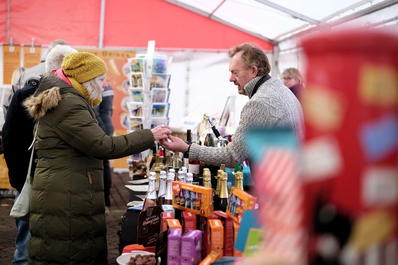 Malton based retailers and artisan producers put on a superb show, serving up everything you need for a perfect Christmas feast from warming mulled wines, figgy puddings, traditional turkey, goose, and award-winning macarons.