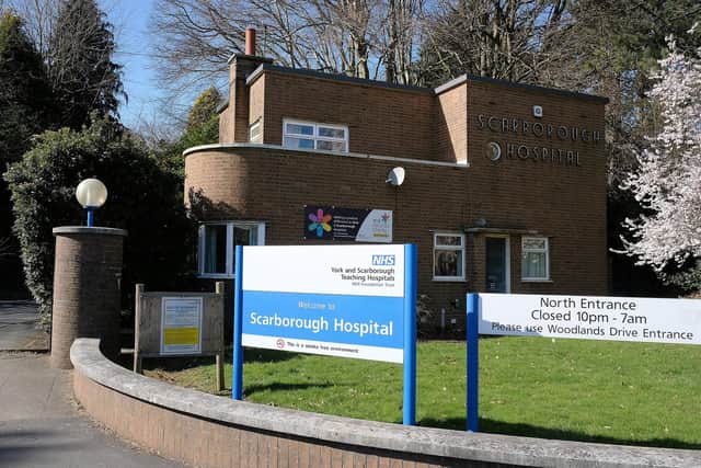 The trust 'has the virus on several wards, particularly on the Scarborough site with reports of visitors having symptoms'