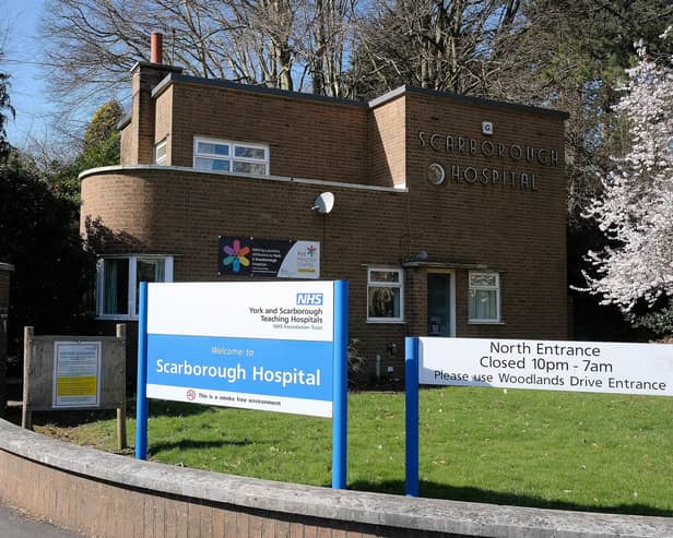 The trust 'has the virus on several wards, particularly on the Scarborough site with reports of visitors having symptoms'