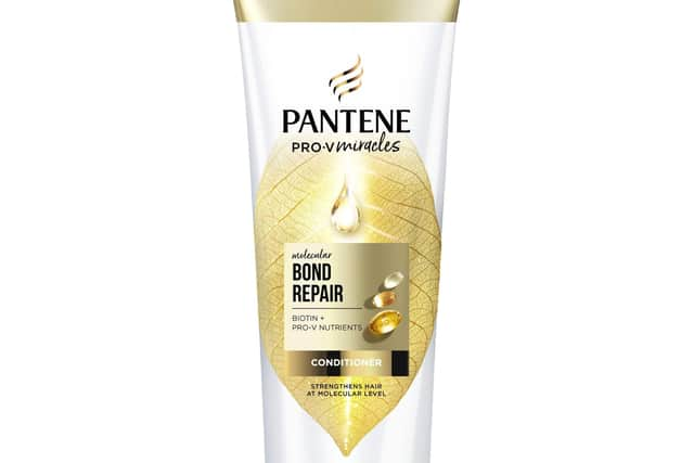 Pantene Molecular Bond Repair Conditioner.