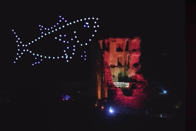 There will be a Drone Display at Scarborough Castle on Wednesday November 19 to Sunday November 23.