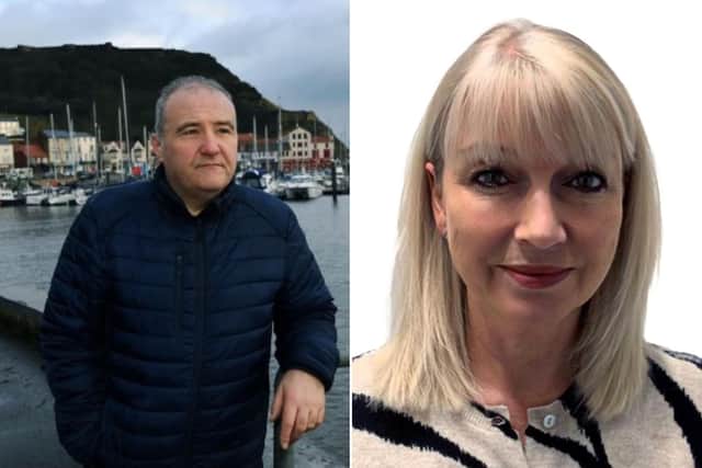New Year Honours for Lee Castleton, left and Cheryl Ward.