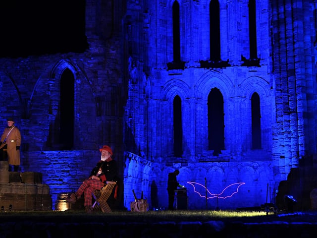 One of the scenes from the production.