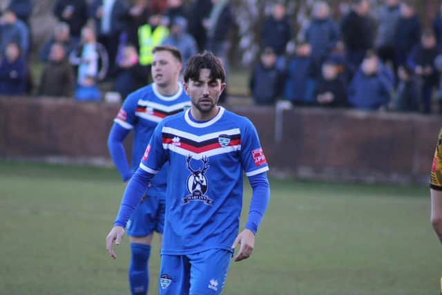 Layton Watts in action for Whitby. Photo by Owen Cox