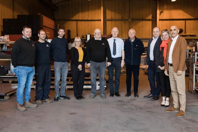 The team from RR Engineering and consultants Azets.