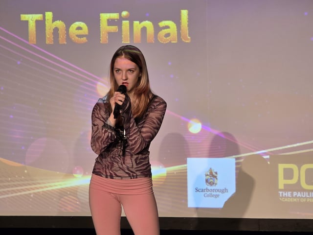 Lollie enchanted the audience with her incredible rendition