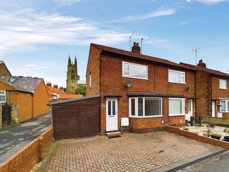 This two bedroom semi-detached house is for sale with Hunters for £130,000.