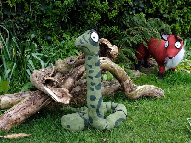 The Gruffalo's friends pop up.