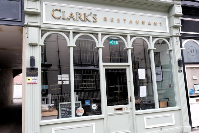 Clarks Restaurant, Queen Street.
picture: Richard Ponter