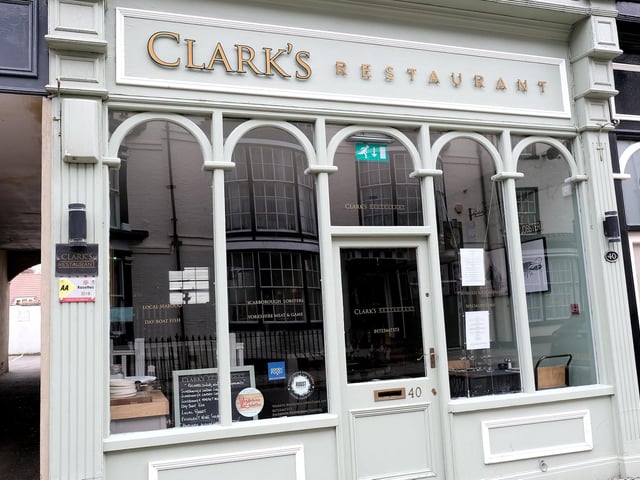 Clarks Restaurant, Queen Street.
picture: Richard Ponter