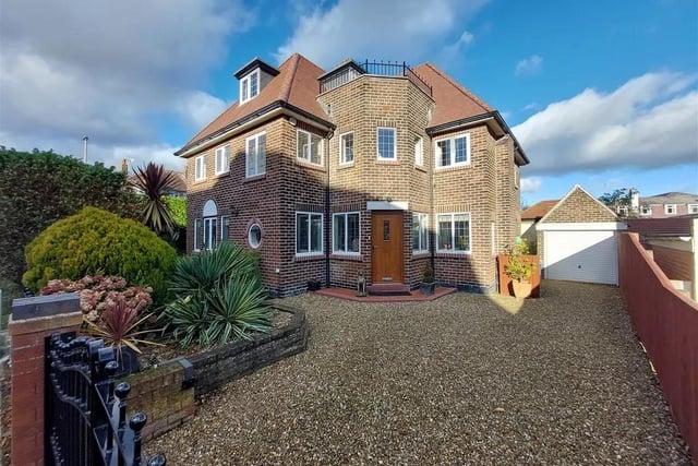This five bedroom and two bathroom detached house is for sale with Colin Ellis with a guide price of £535,000.