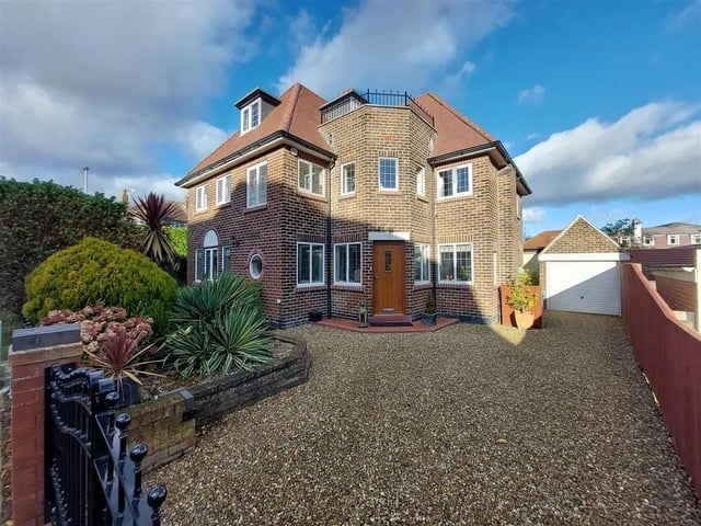 This five bedroom and two bathroom detached house is for sale with Colin Ellis with a guide price of £535,000.