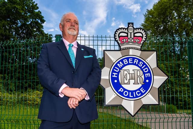 Police and Crime Commissioner for Humberside, Jonathan Evison.