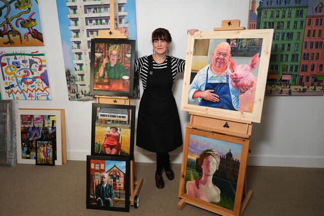 Lynne Arnison unveils her new exhibition at the Dorothy Rowan Gallery